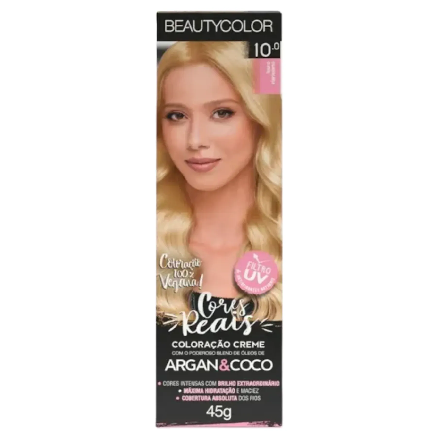 Coloração BeautyColor 10.0 Louro Claríssimo 45g